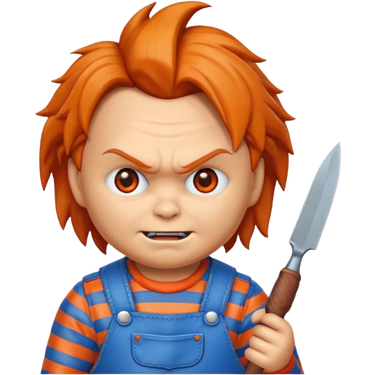 Un emojin de chuky emoji