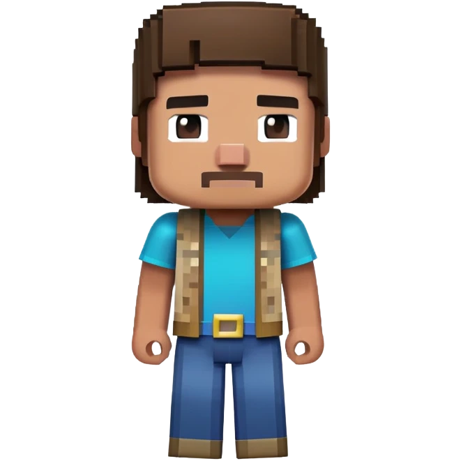 minecraft steve character emoji
