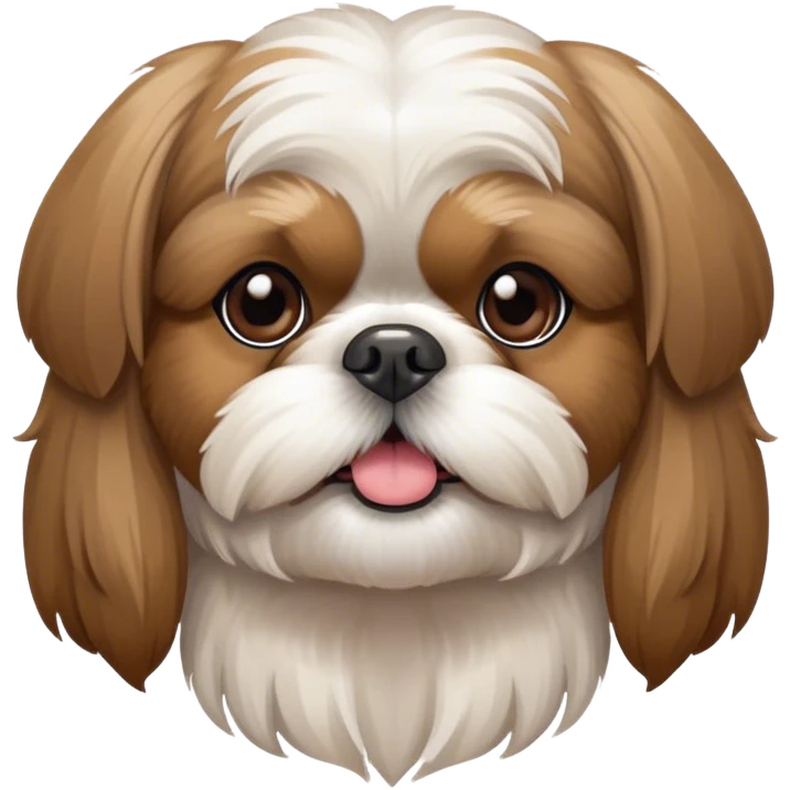 dog shih tzu emoji