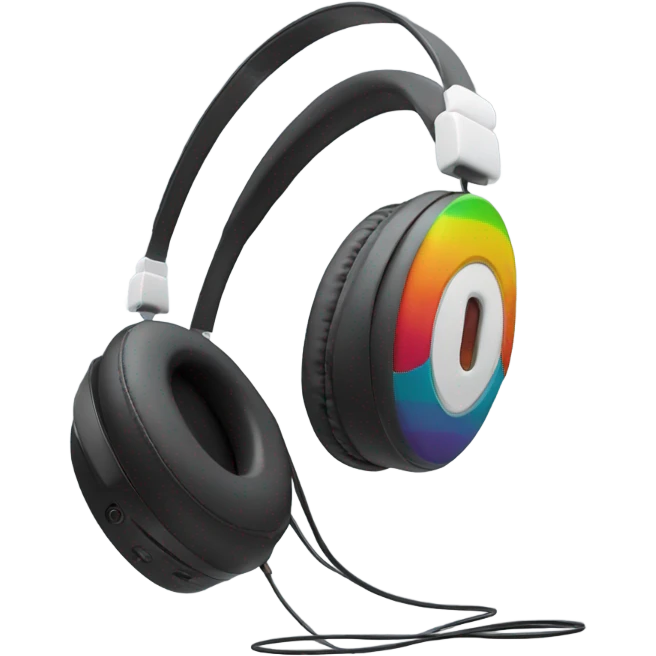 a pick headphones emoji