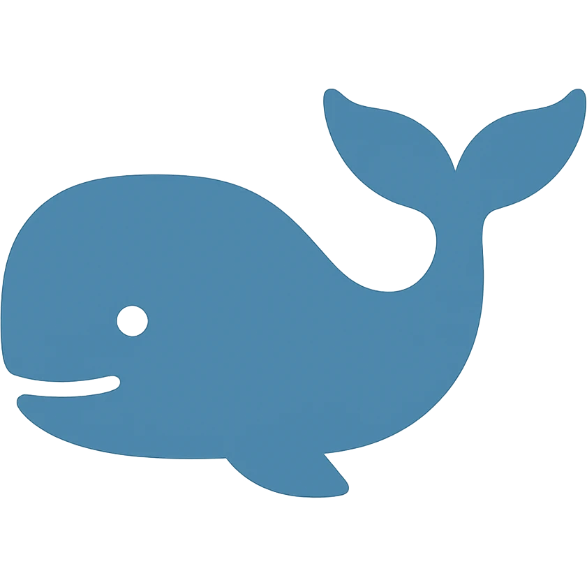 Whale emoji