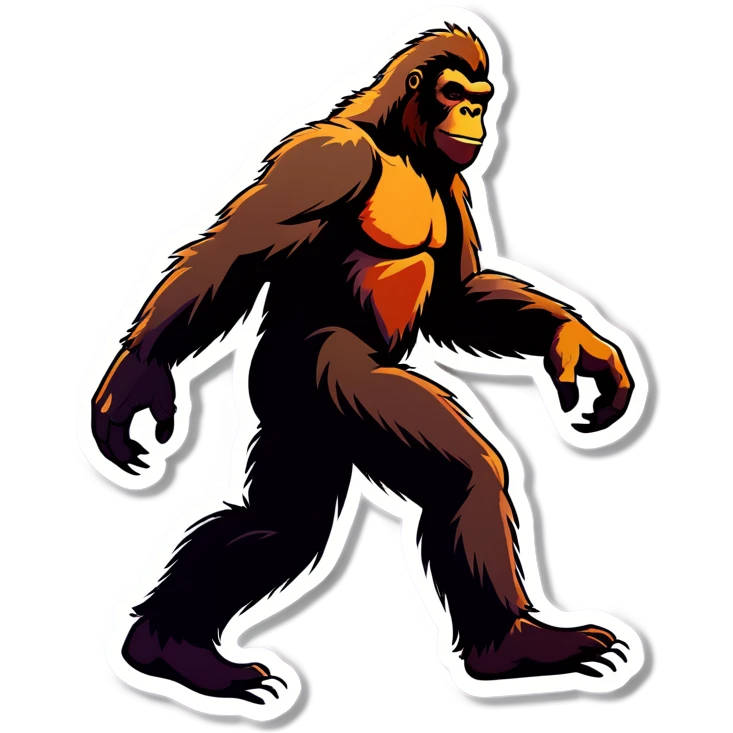 Bigfoot emoji