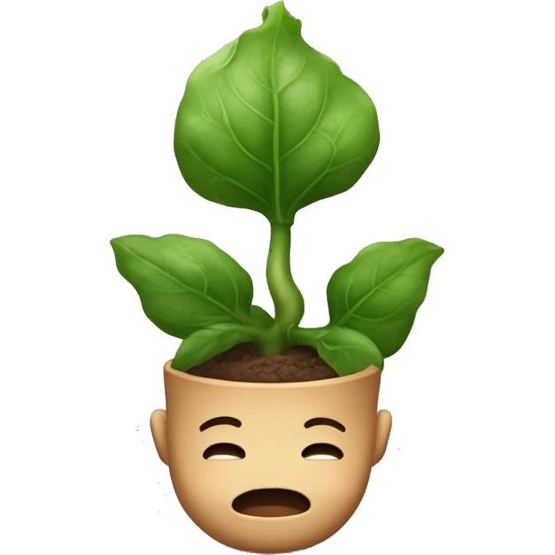 mandrake crying plant baby emoji