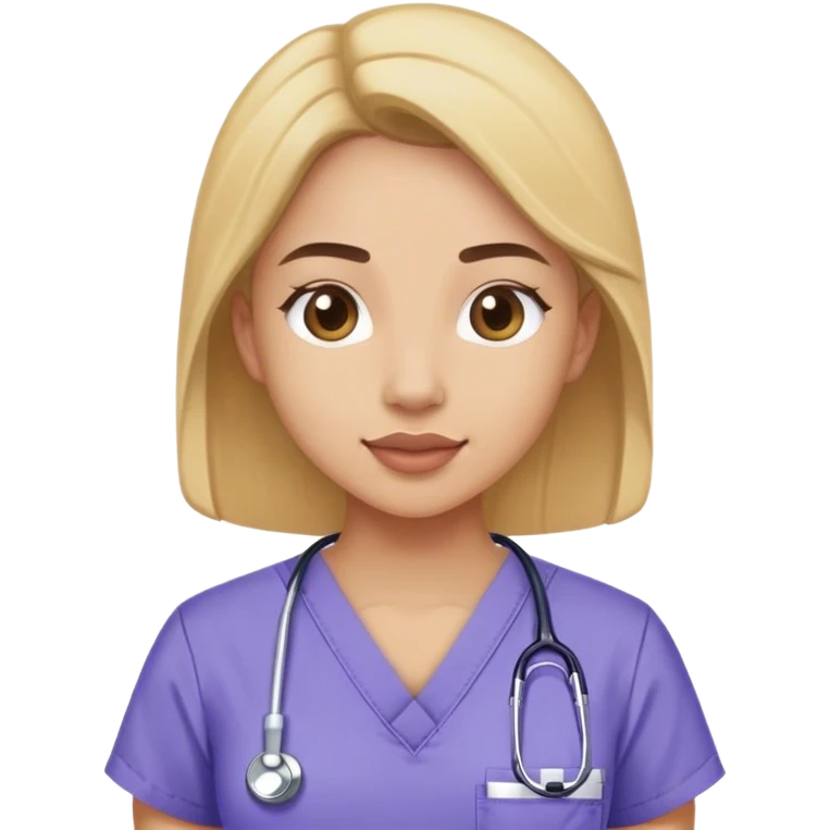 Sydney in scrubs  emoji