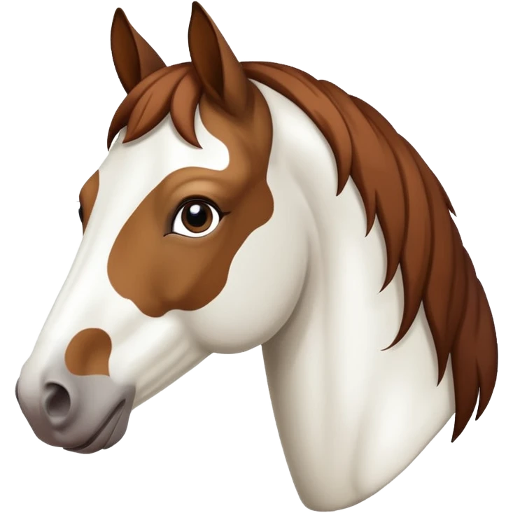 strakatý kůň  emoji