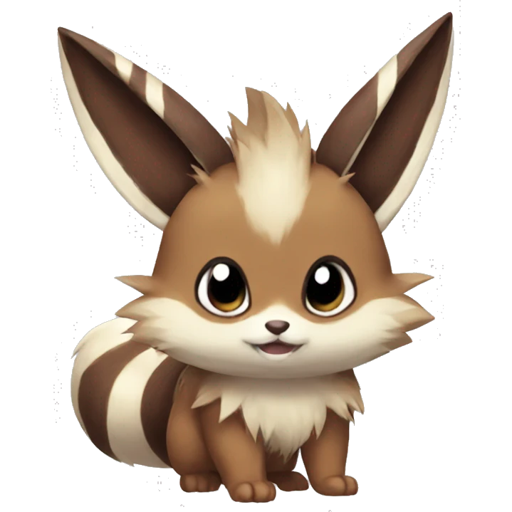 Furret Eevee Zigzagoon emoji