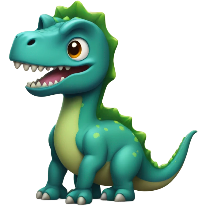 Halloween dinosaur emoji