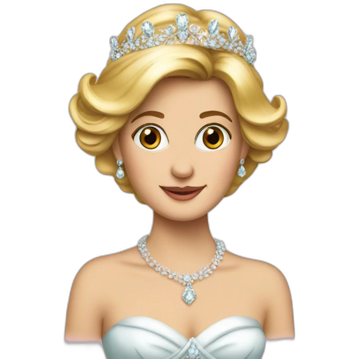 Princesse diana emoji