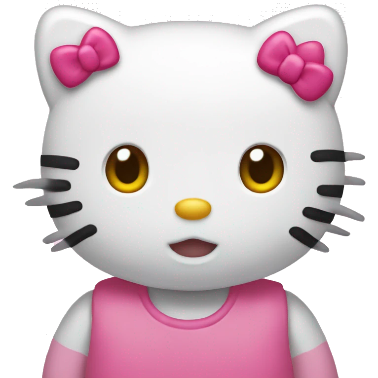 Hello kitty emoji