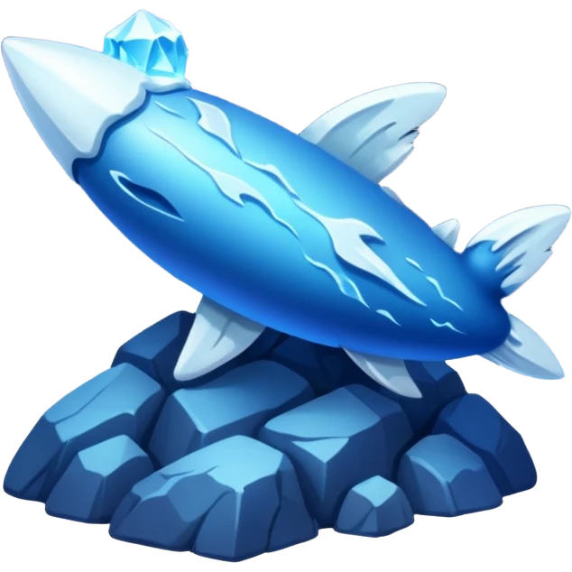 Comet – Icy rock with glowing blue-white tail emoji