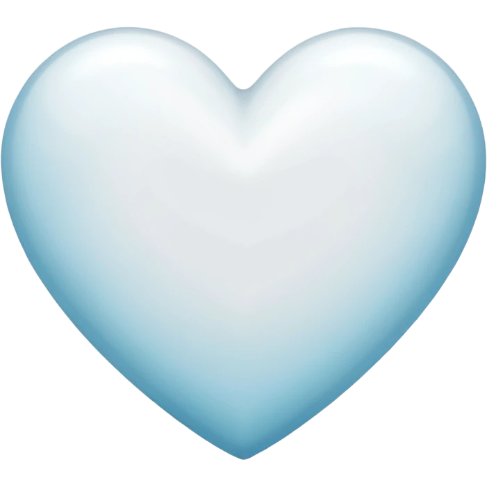 Corazón blanco emoji