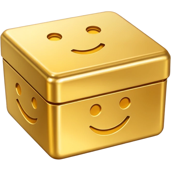Gold box emoji