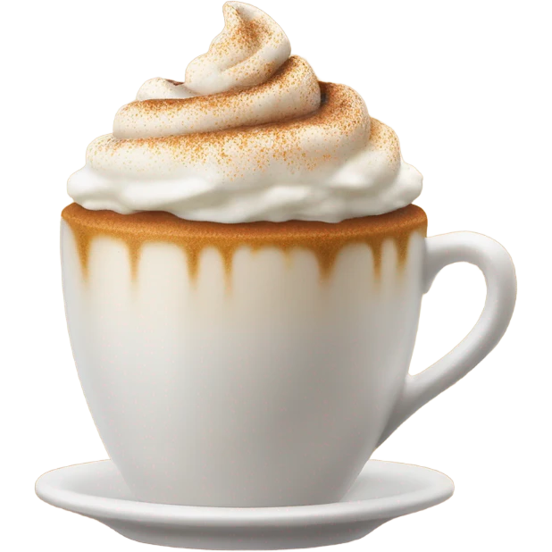 Pumpkin spice emoji