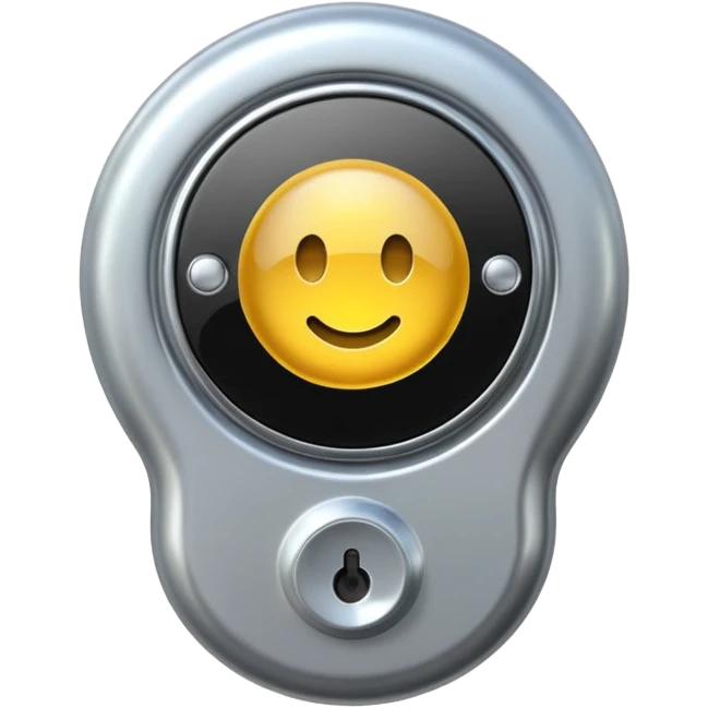Electronic Door screen door bell emoji