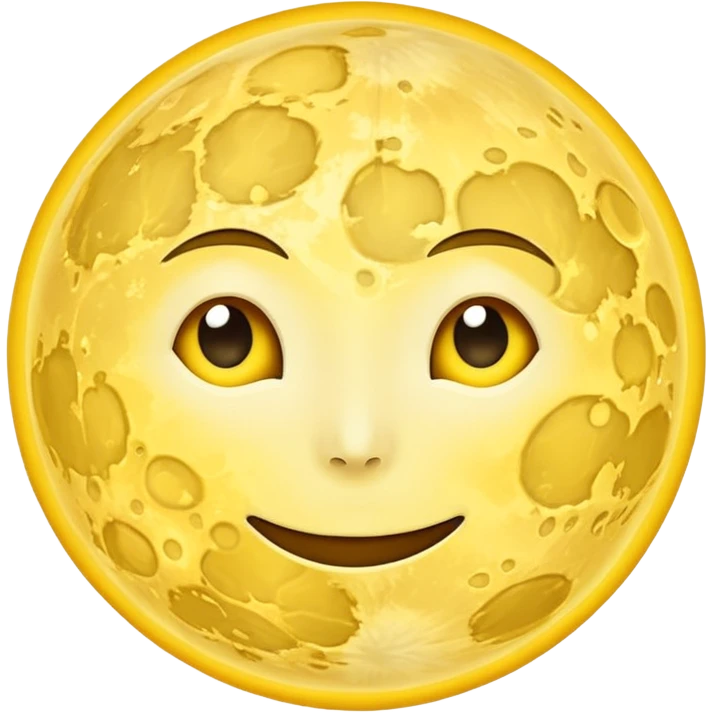 Supermoon emoji