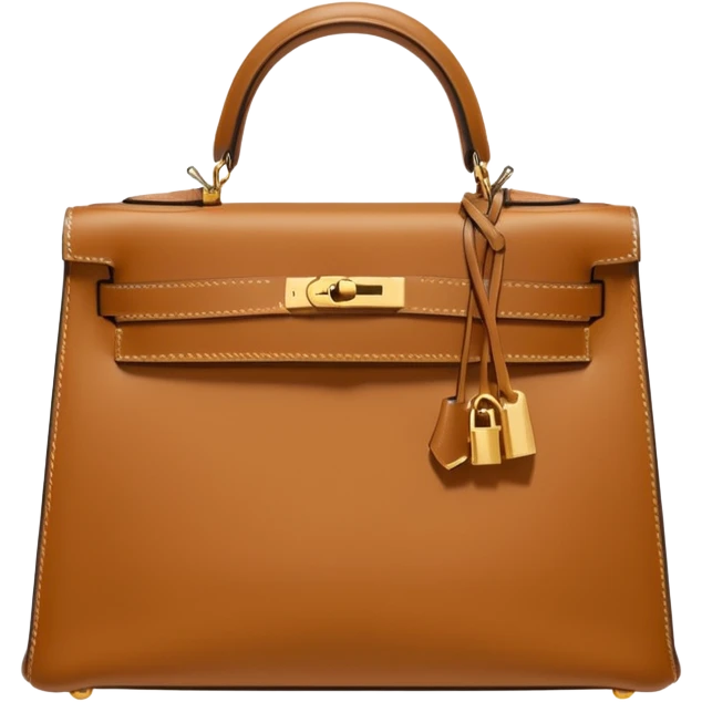 hermes kelly tan color bag  emoji