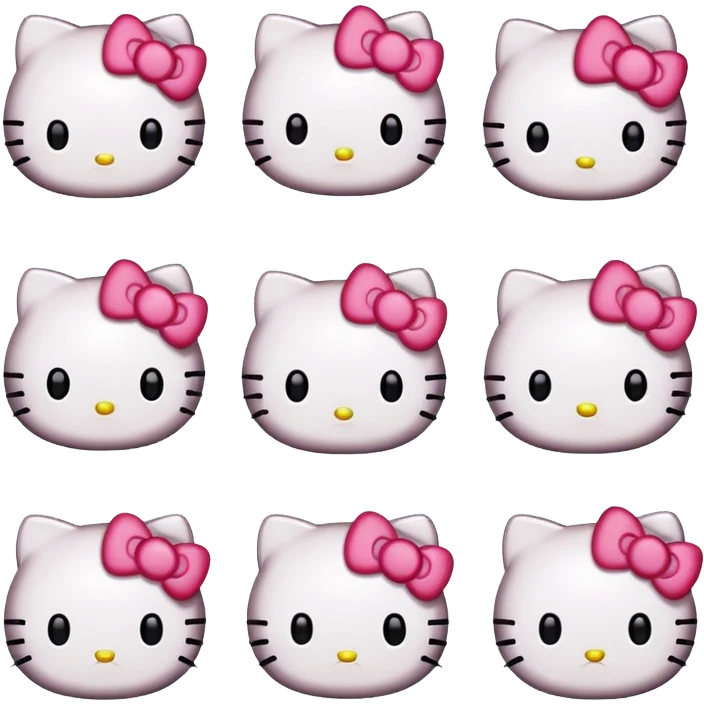 Hello kitty emojis emoji