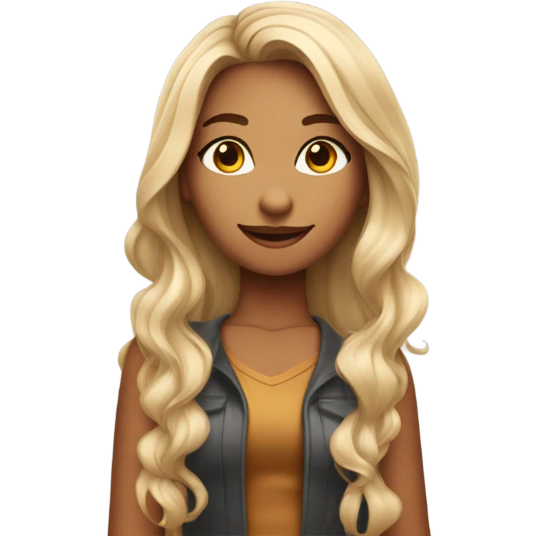 Butiful girl emoji
