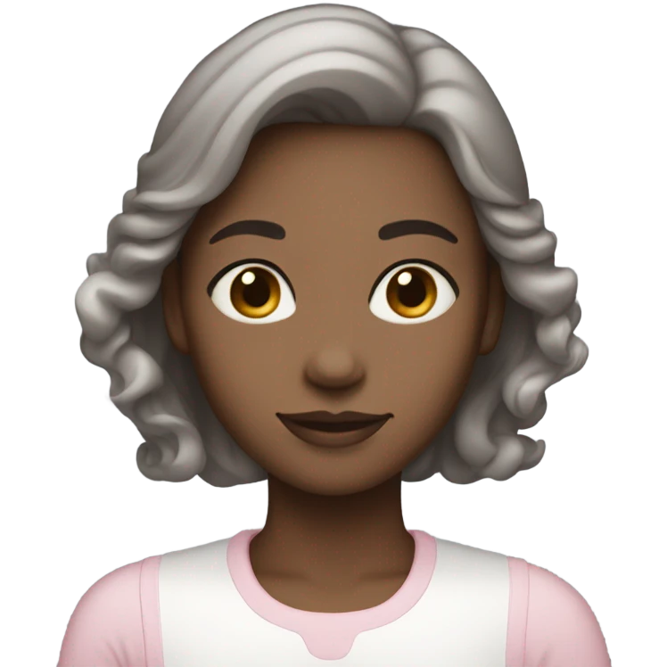 Can you make clean Girl, light pink and milky white emojis? emoji