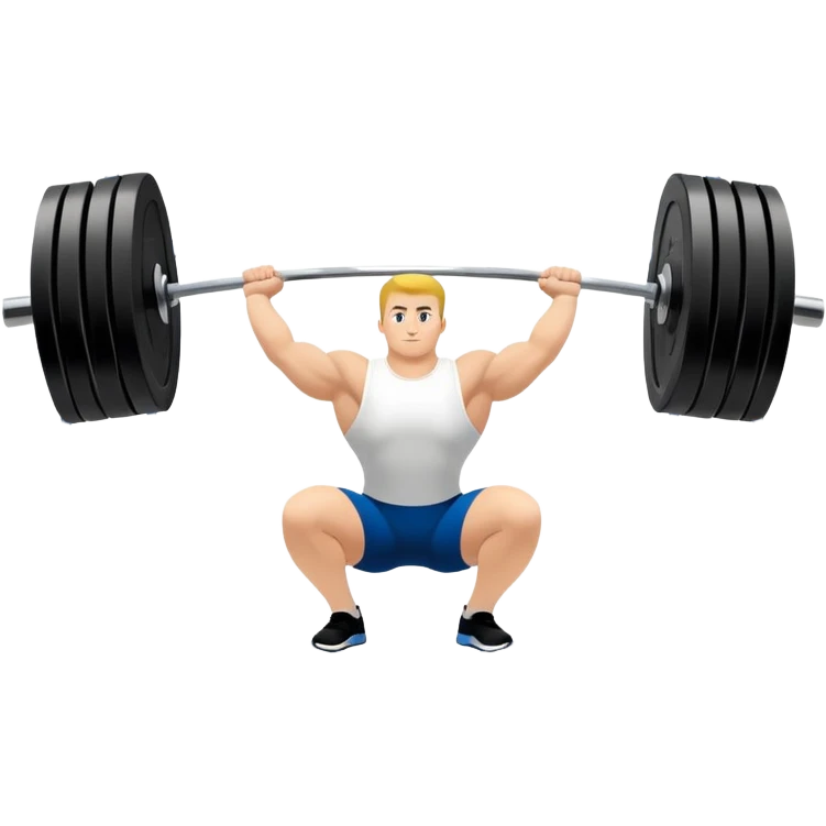 An emblem representing the World Weightlifting Federation with a stylized barbell and global elements. Bold text and clean lines symbolize strength, unity, and competition. Modern, dynamic design with a transparent background. emoji