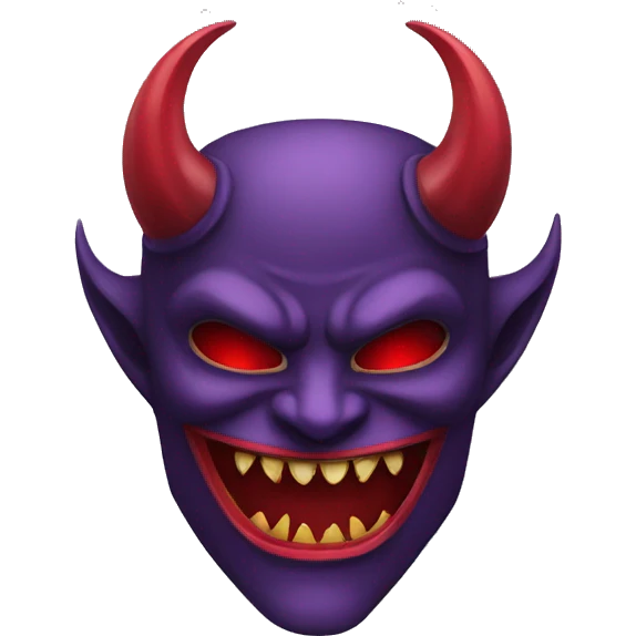 mask Devil emoji