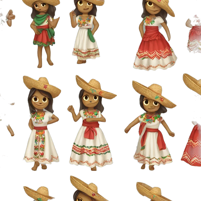 Mexican Dress emoji