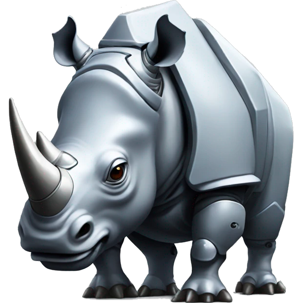 Robot Rhino emoji