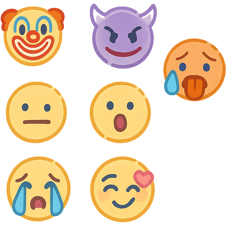 yellow bubbles emoji