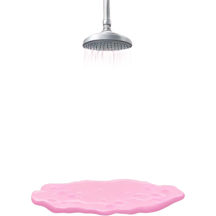 Shower pink emoji