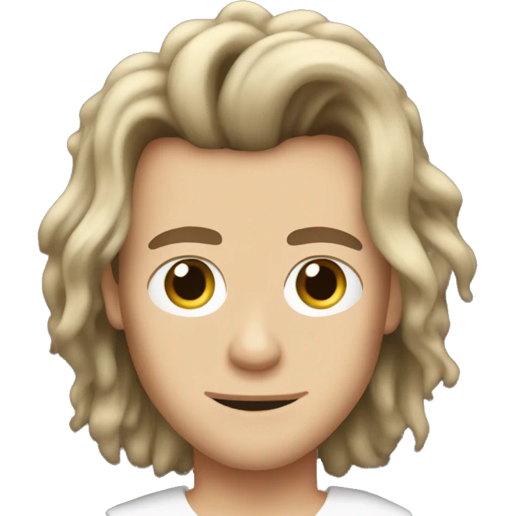 harry styles long hair emoji