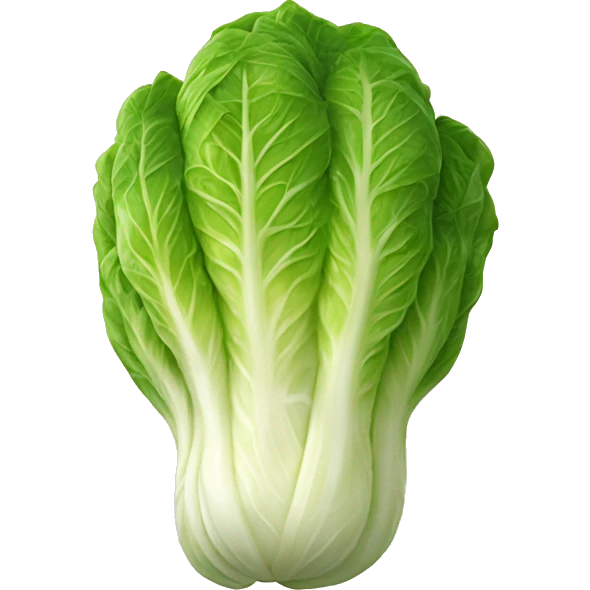 A napa cabbage marinated in red pepper paste emoji