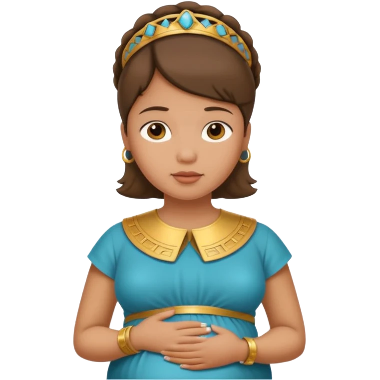 but  pregnant and in a roman collar   emoji