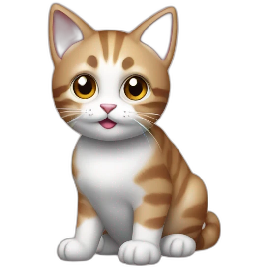 cat from gift box emoji