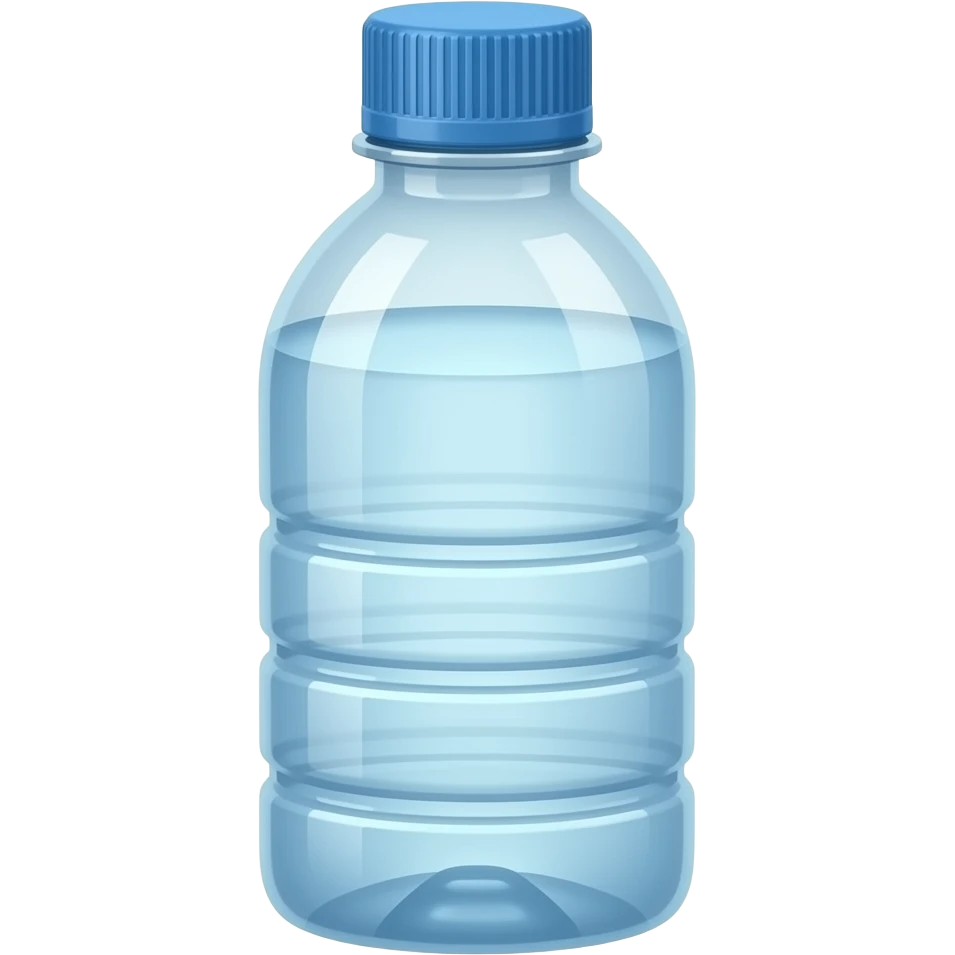 Petite bouteille d'eau emoji