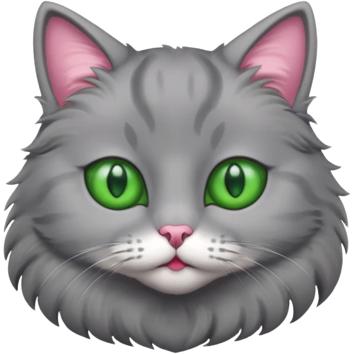 gray cat emoji