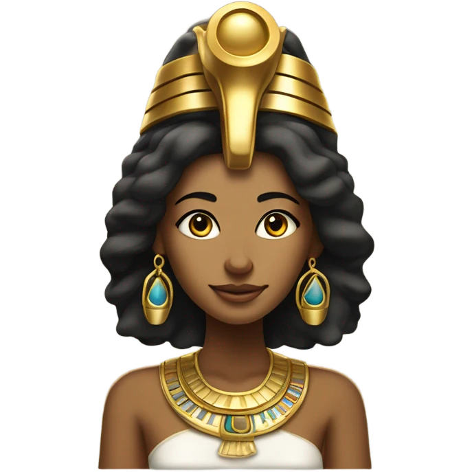 Egyptian goddess emoji