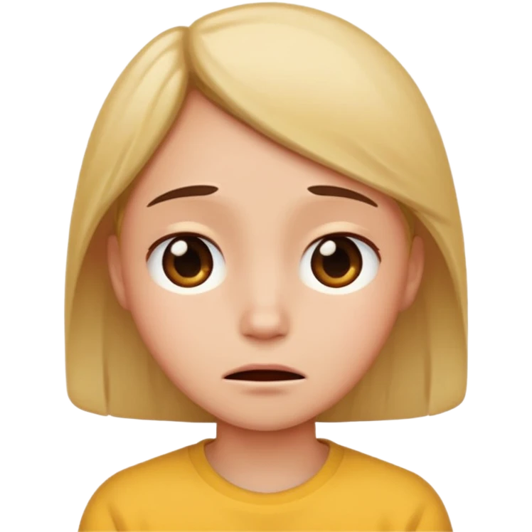Sad and happy emoji