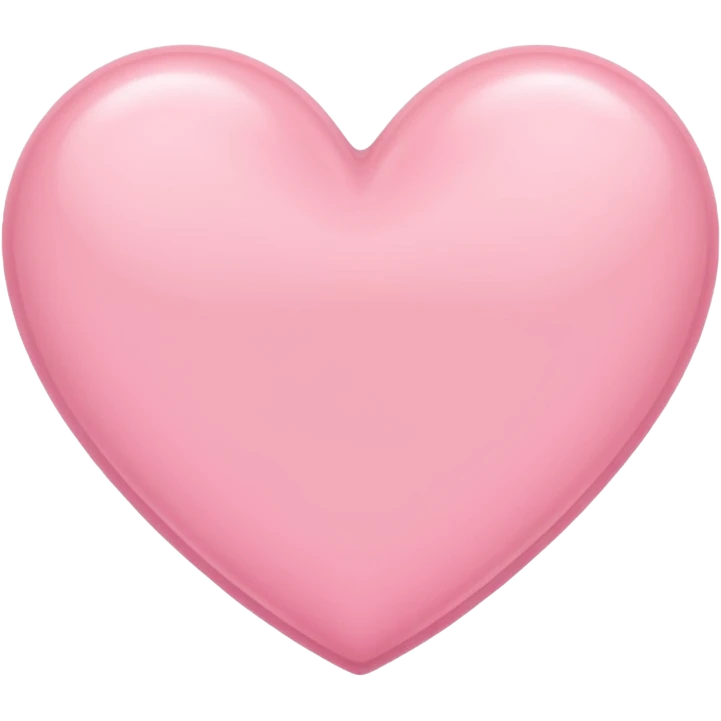 baby pink heart emoji