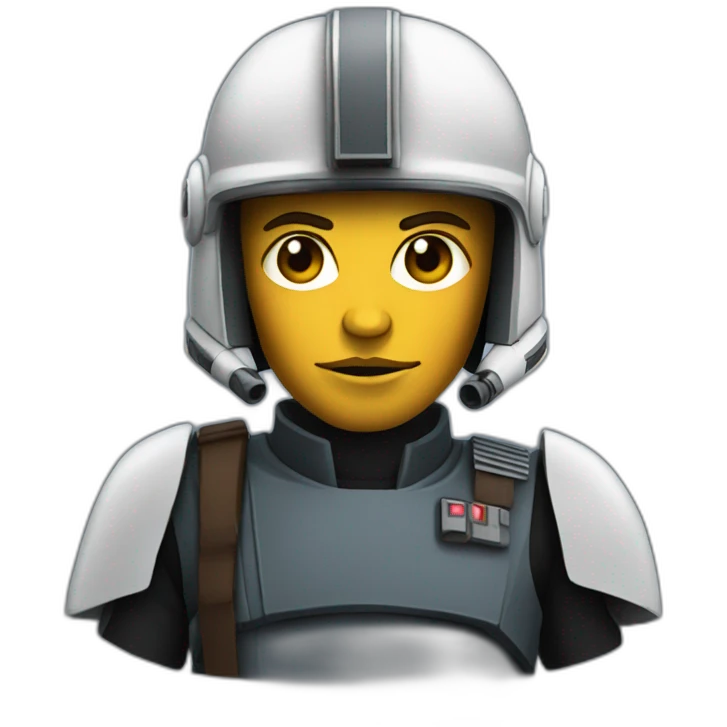 Star wars soldat clone emoji