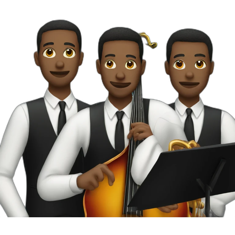 Jazz trio emoji
