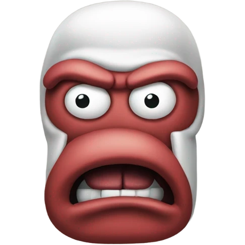 Zoidberg going sideways emoji
