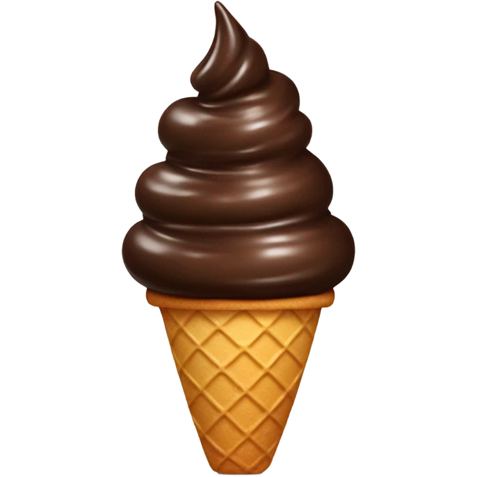 Poooooop ice cream emoji