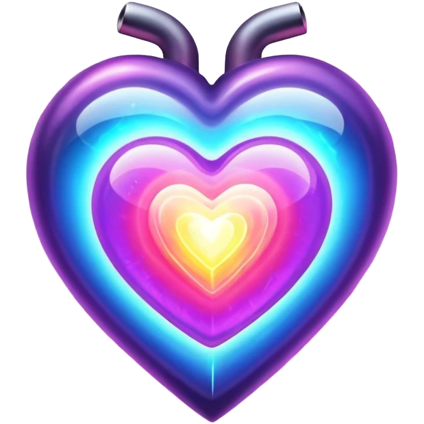 plasma energy electro heart  emoji