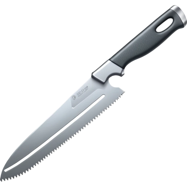 Saw with sharp blade emoji