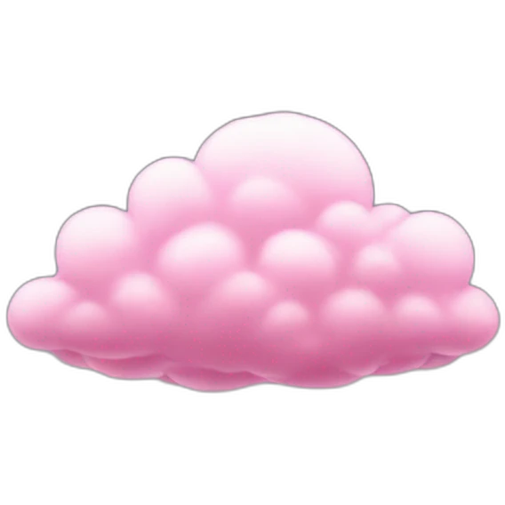 pink panther cloud emoji
