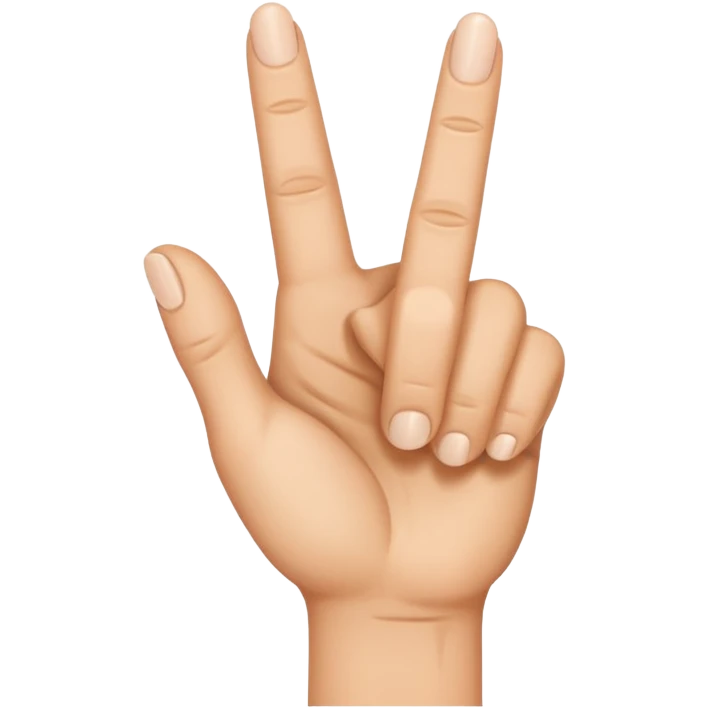 Middle finger  emoji