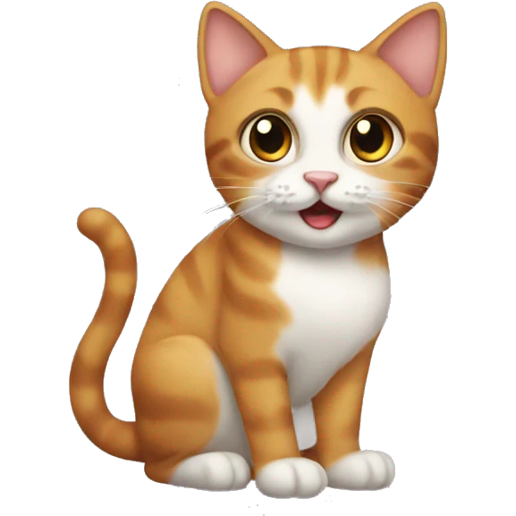 A cat emoji