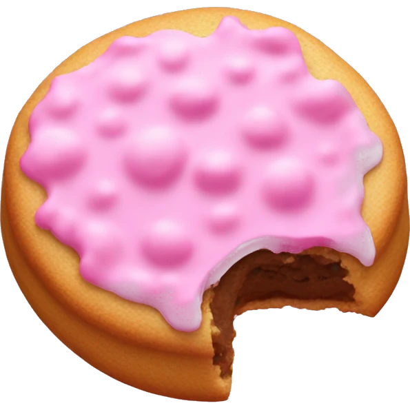 pink crumbl cookie emoji