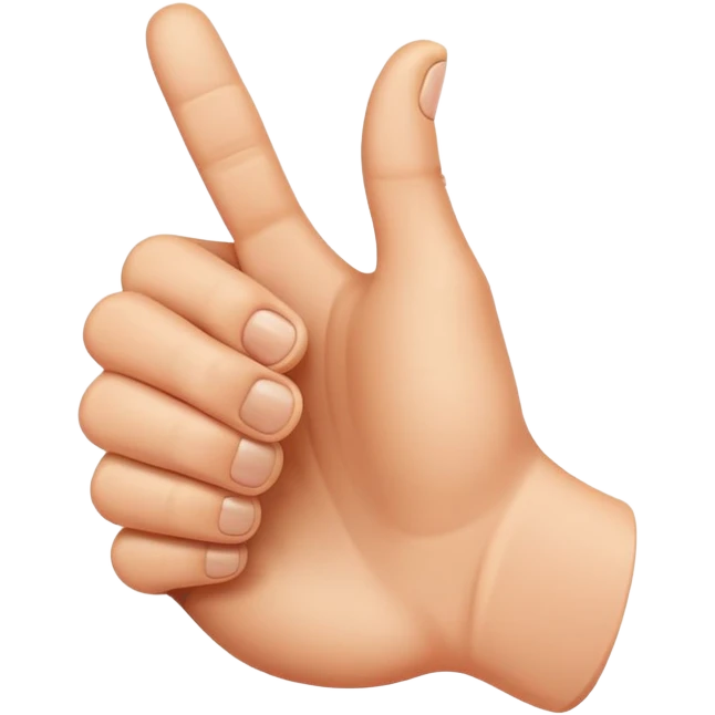 thumbs up finger gesture emoji