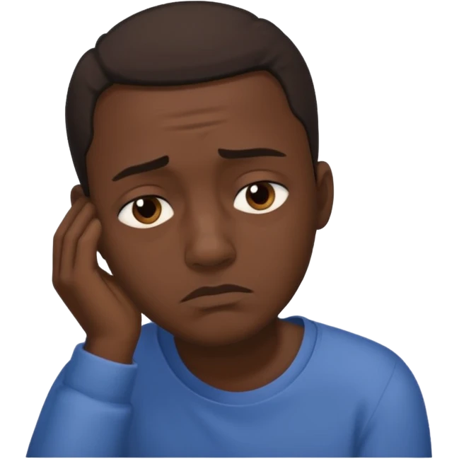 Создай эмодзи безработного мужчины emoji